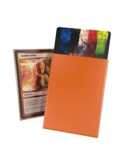 Ultimate Guard Cortex Sleeves Tamaño Estándar Naranja Mate (100) de Ultimate Guard en Fundas | La Cueva Roja