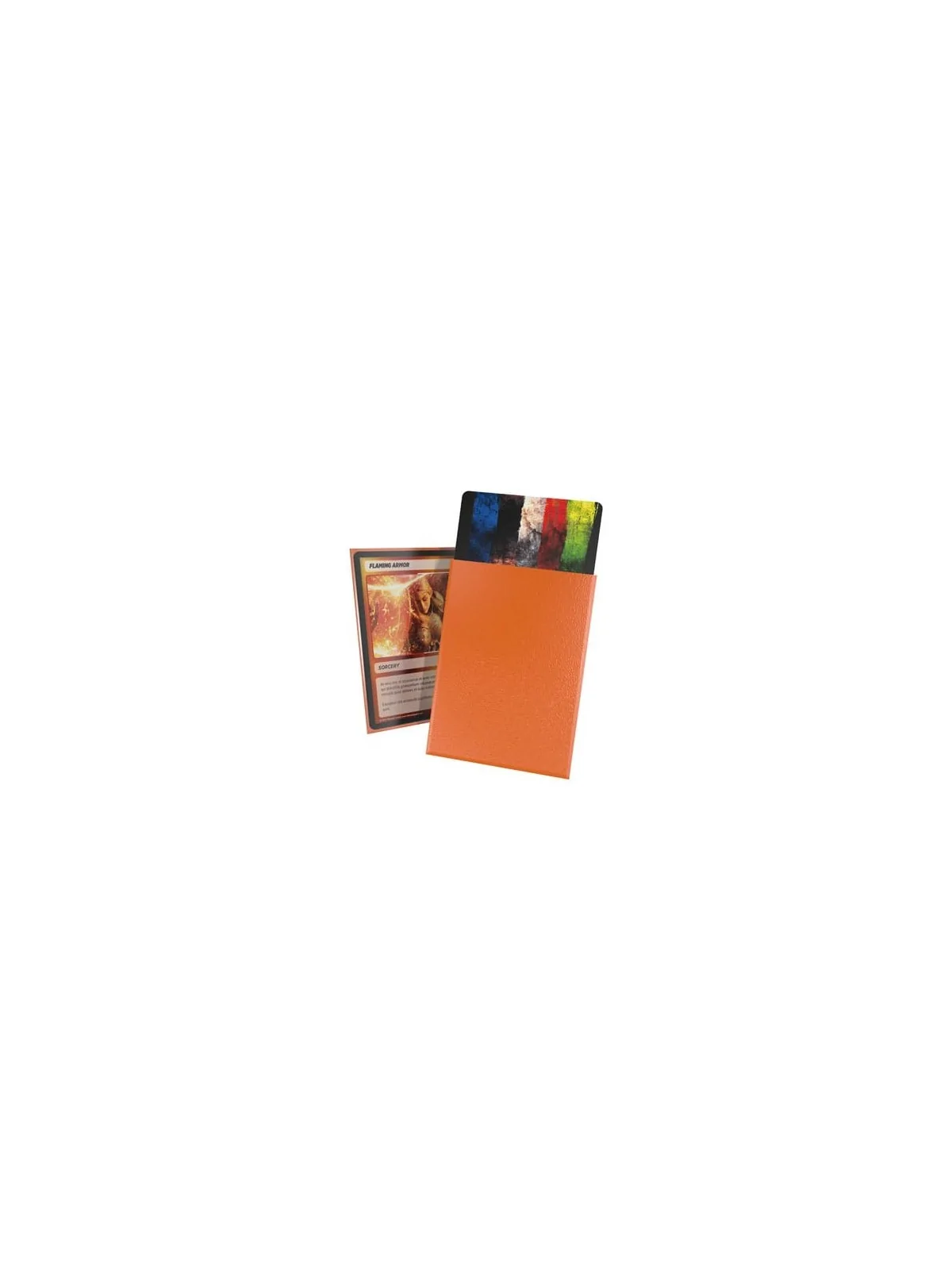 Ultimate Guard Cortex Sleeves Tamaño Estándar Naranja Mate (100) de Ultimate Guard en Fundas | La Cueva Roja