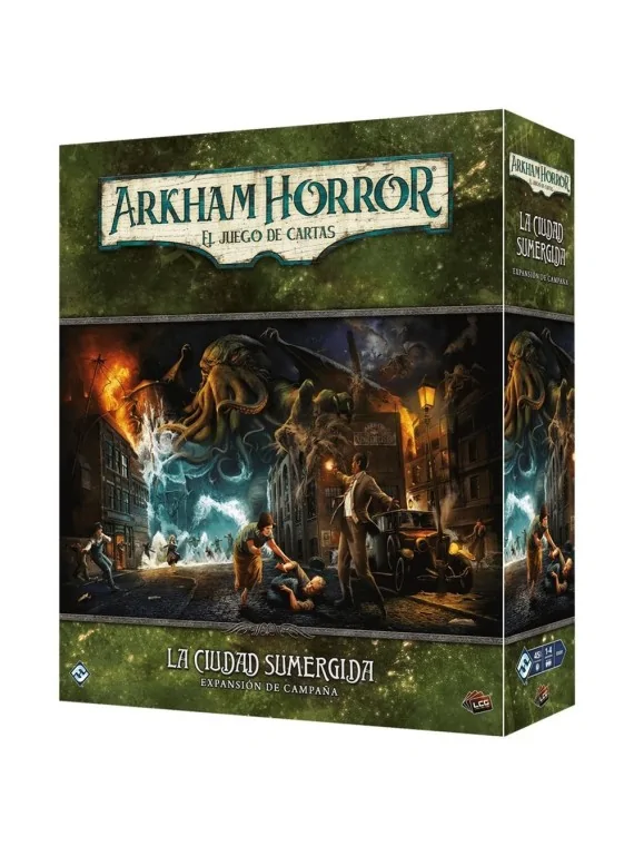 Arkham Horror: La Ciudad Sumergida - Expansion Campaña de Juegos en Juegos de Tablero | La Cueva Roja