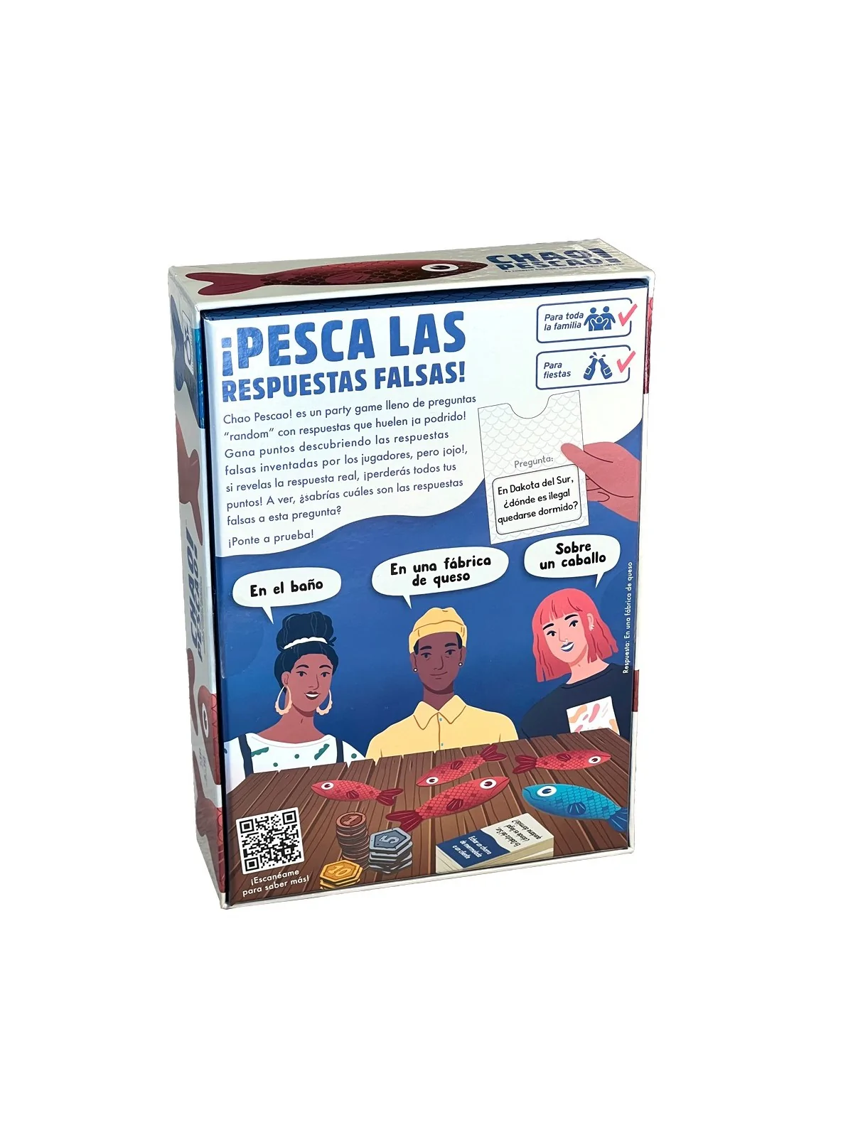 Chao Pescao! de Mercurio Distribuciones en Juegos de Cartas | La Cueva Roja