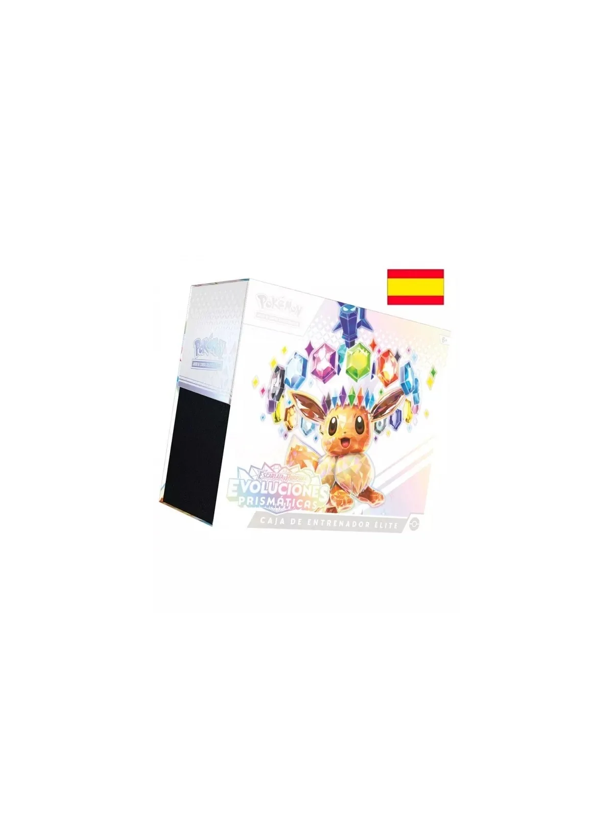 Pokémon TCG: Caja de Entrenador Elite Evoluciones Prismaticas SV8.5 de Bandai en Pokemon TCG | La Cueva Roja