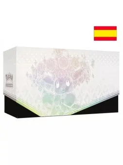Pokémon TCG: Caja de Entrenador Elite Evoluciones Prismaticas SV8.5 de Bandai en Pokemon TCG | La Cueva Roja
