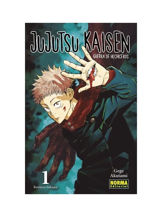 Jujutsu Kaisen 01 de Norma Editorial en Mangas | La Cueva Roja