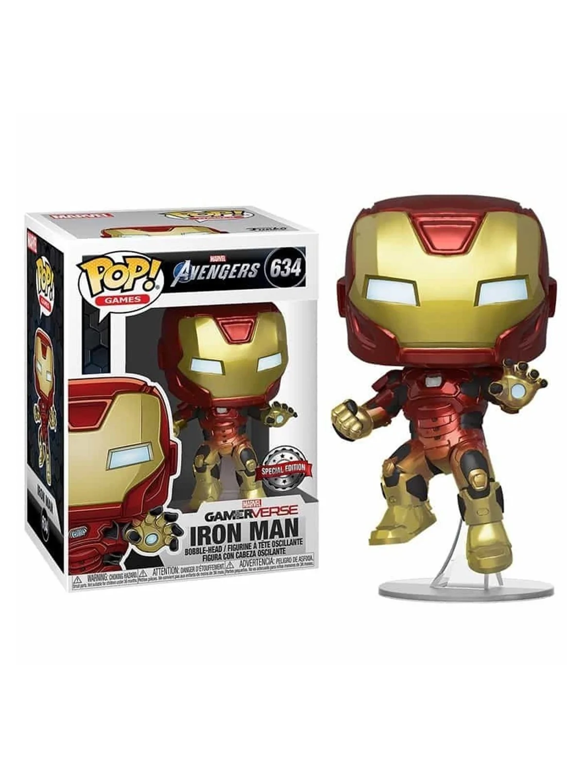 Funko POP! Marvel: Gamerverse - Iron Man (634) de Funko en Funko Pop | La Cueva Roja