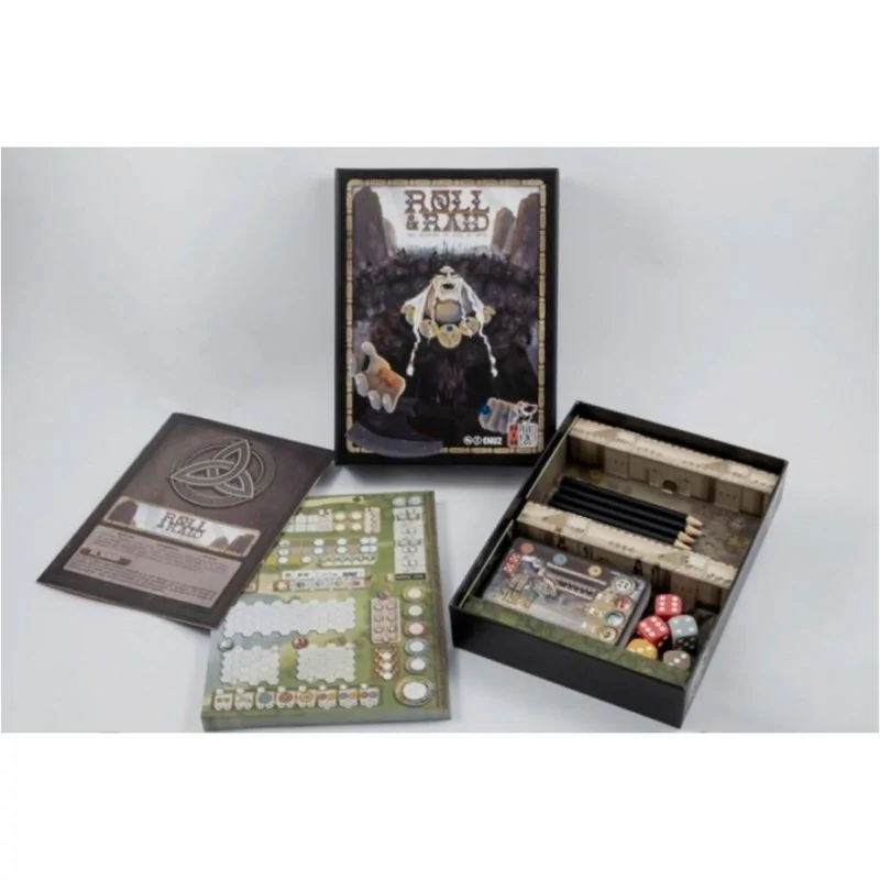 Roll & Raid de Perro Loko Games en Juegos de Tablero | La Cueva Roja