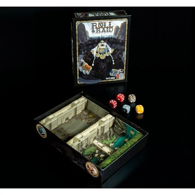 Roll & Raid de Perro Loko Games en Juegos de Tablero | La Cueva Roja