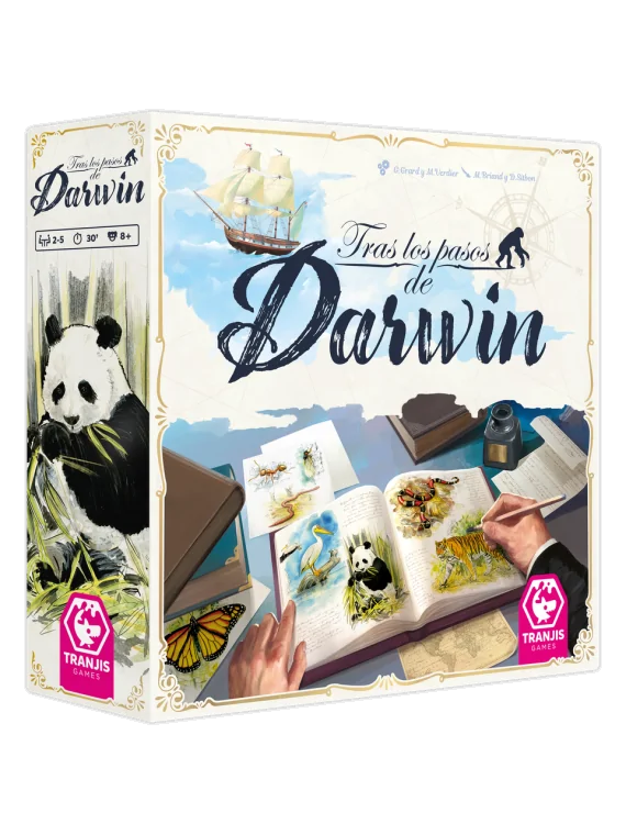 Tras los Pasos de Darwin de Tranjis Games en Juegos de Tablero | La Cueva Roja