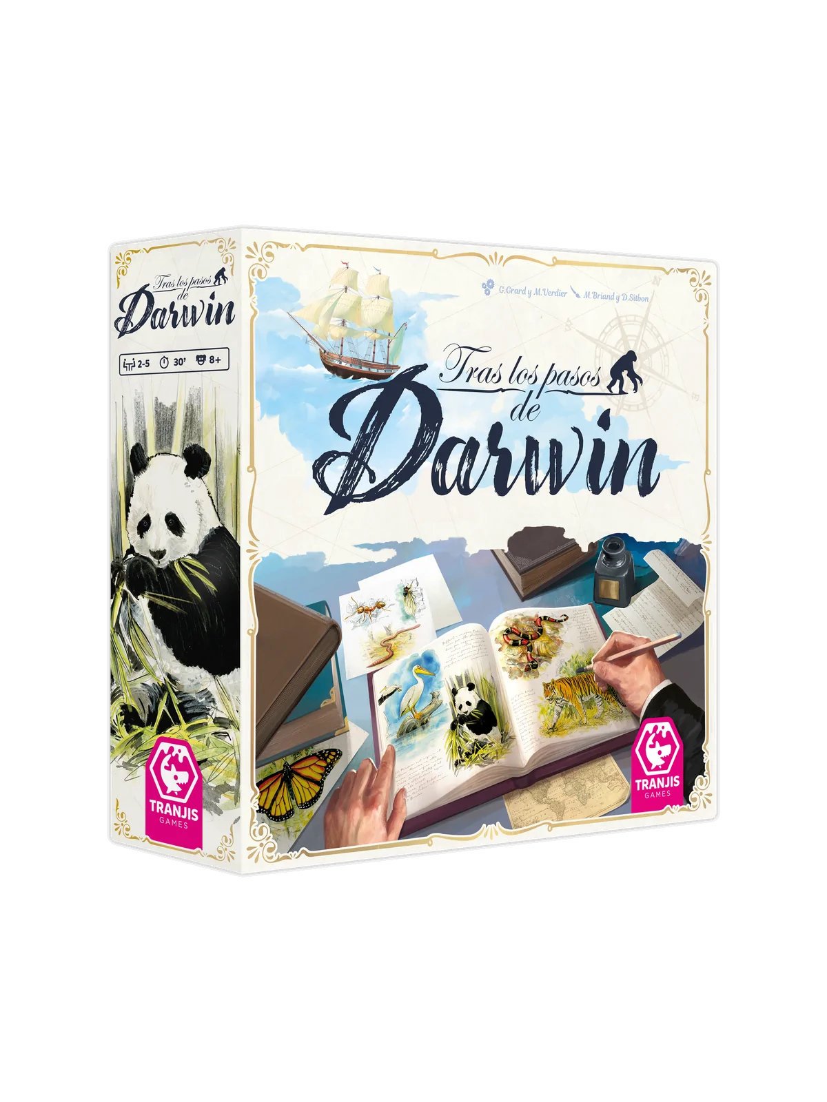 Tras los Pasos de Darwin de Tranjis Games en Juegos de Tablero | La Cueva Roja