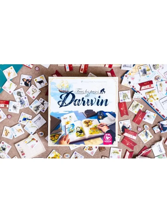 Tras los Pasos de Darwin de Tranjis Games en Juegos de Tablero | La Cueva Roja