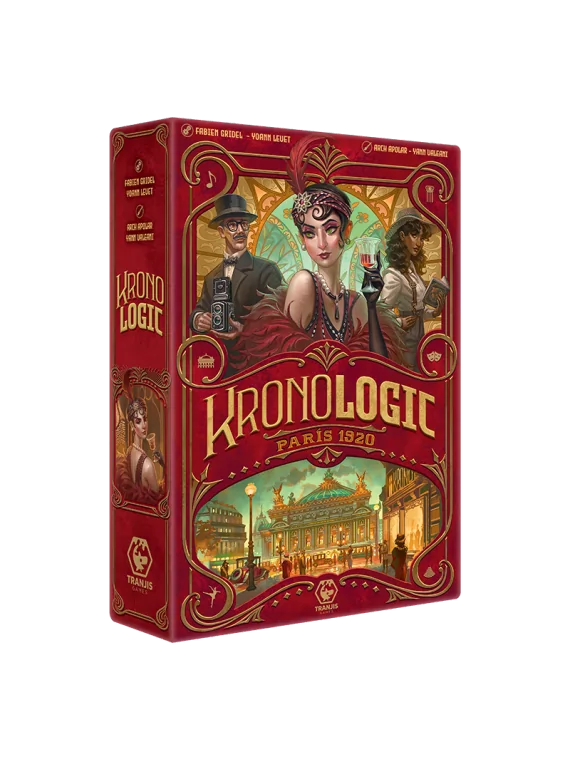 Kronologic: París 1920 de Tranjis Games en Juegos de Tablero | La Cueva Roja