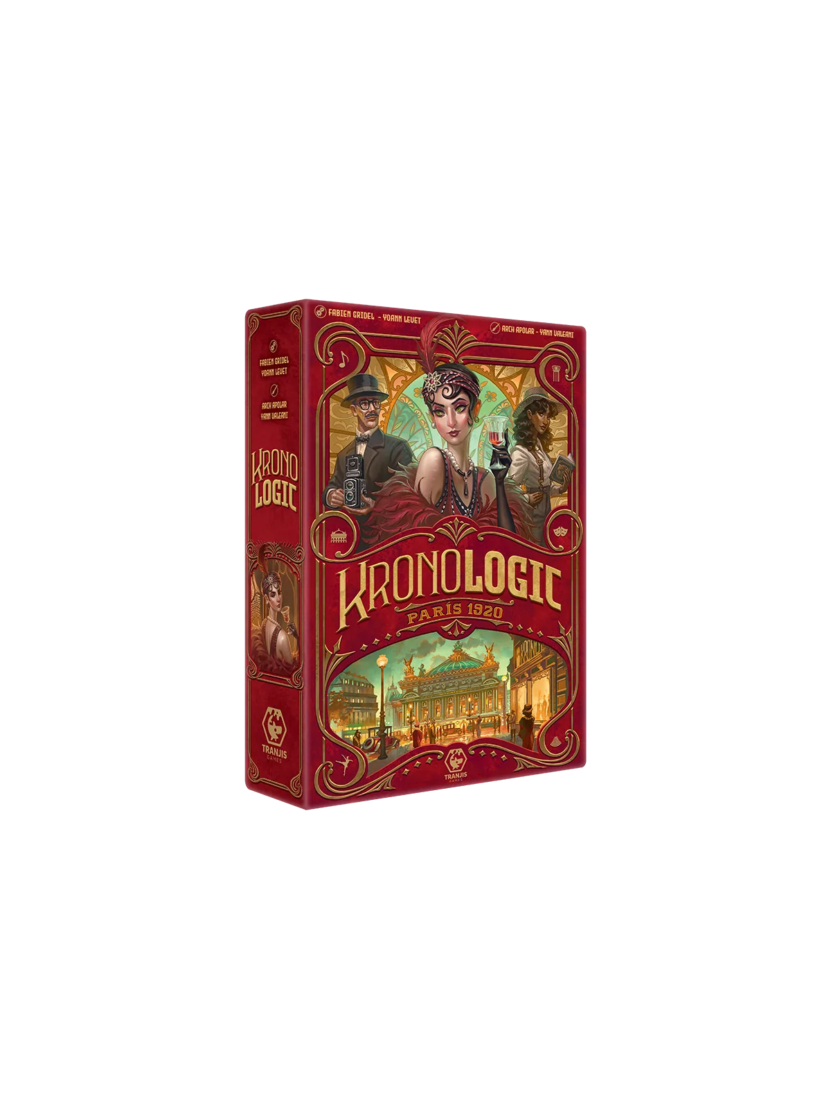 Kronologic: París 1920 de Tranjis Games en Juegos de Tablero | La Cueva Roja