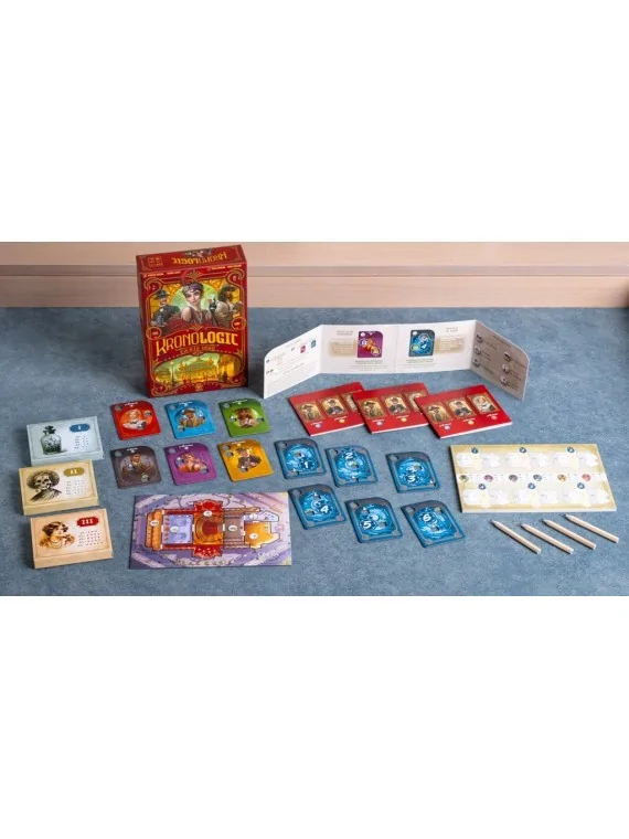 Kronologic: París 1920 de Tranjis Games en Juegos de Tablero | La Cueva Roja