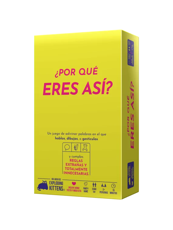 Por que Eres Asi de Exploding Kittens en Juegos de Cartas | La Cueva Roja