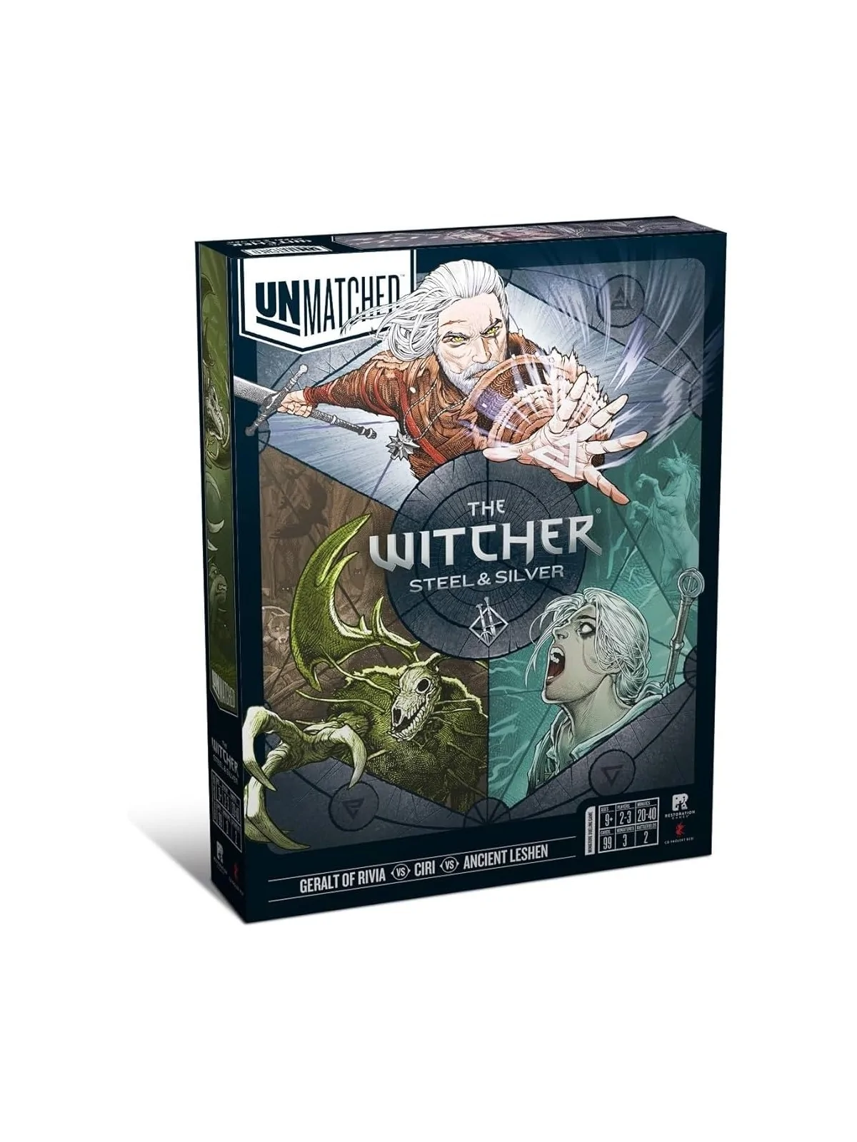 Unmatched: The Witcher - Steel and Silver de TCG Factory en Juegos de Tablero | La Cueva Roja