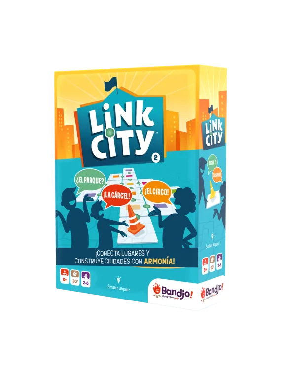 Link City de Asmodee en Juegos de Tablero | La Cueva Roja