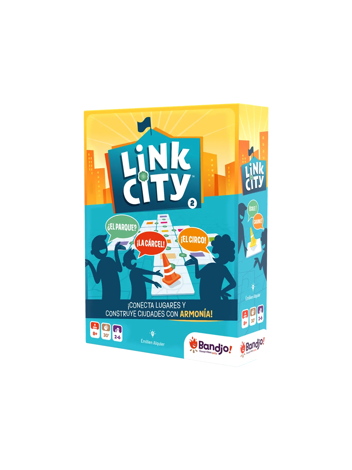 Link City de Asmodee en Juegos de Tablero | La Cueva Roja