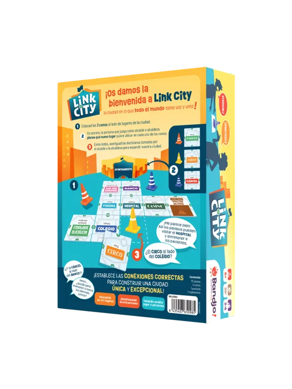Link City de Asmodee en Juegos de Tablero | La Cueva Roja