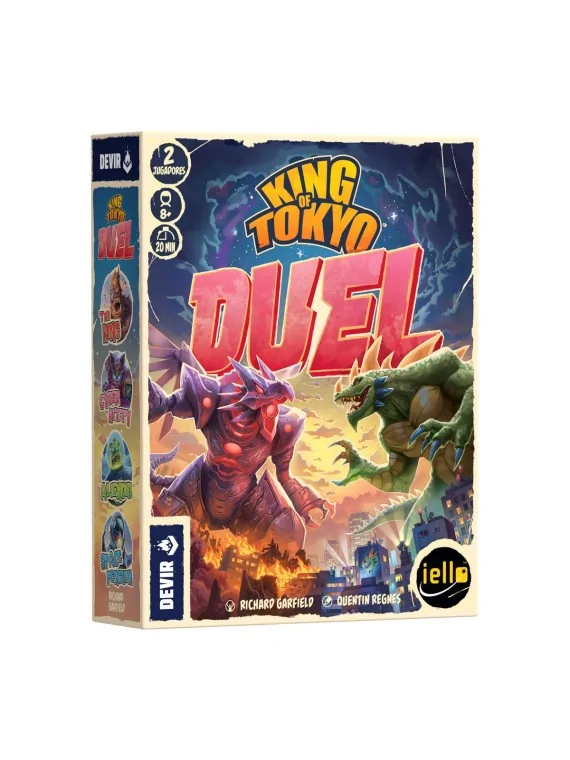 King of Tokyo Duel de Devir en Juegos de Tablero | La Cueva Roja