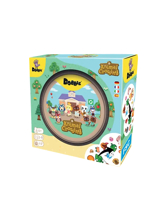 Dobble Animal Crossing de Zygomatic en Juegos de Cartas | La Cueva Roja