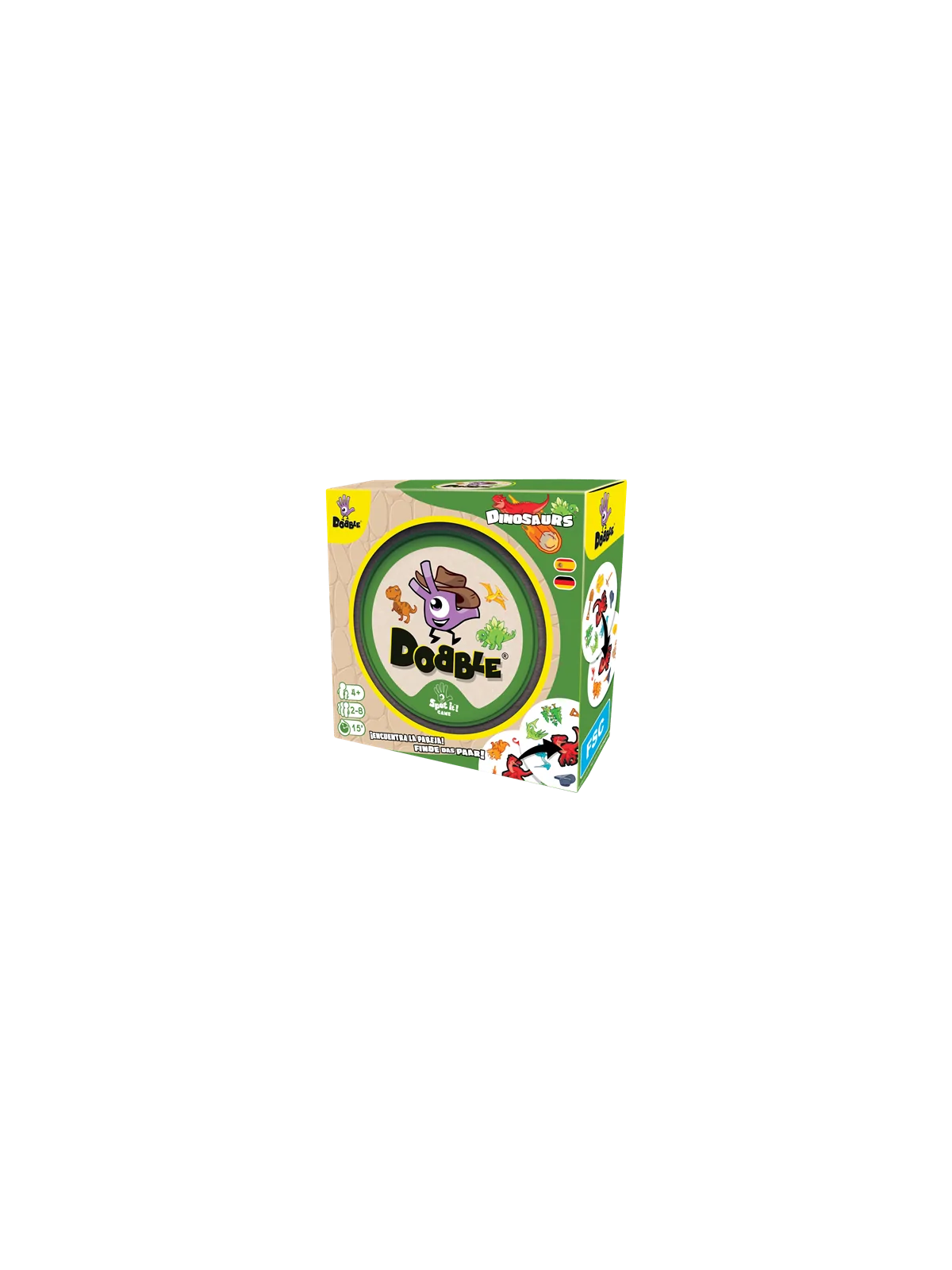 Dobble Dinosaurs de Zygomatic en Juegos de Cartas | La Cueva Roja