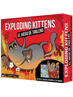 Exploding Kittens: El Juego de Tablero de Exploding Kittens en Juegos de Tablero | La Cueva Roja