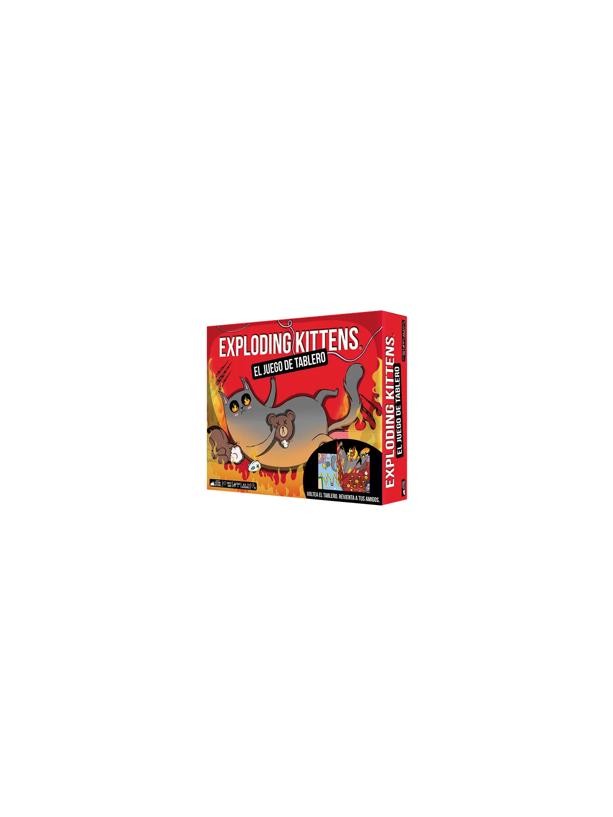 Exploding Kittens: El Juego de Tablero de Exploding Kittens en Juegos de Tablero | La Cueva Roja