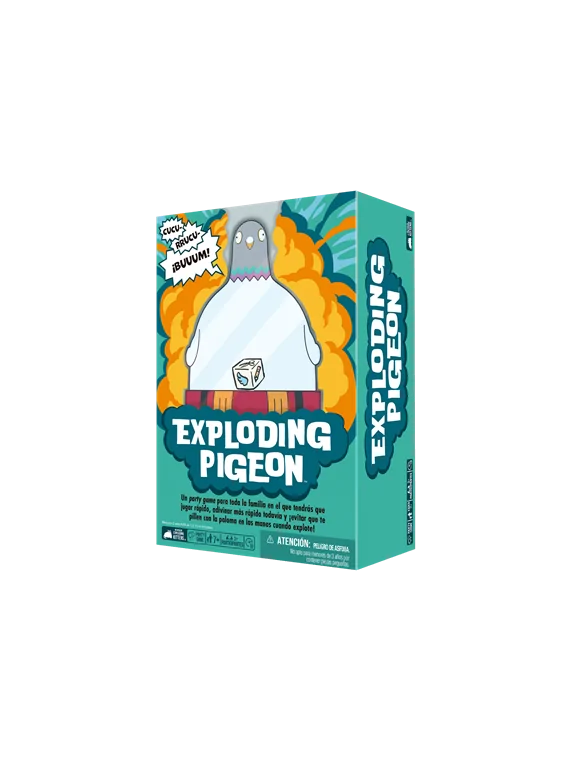 Exploding Pigeon de Exploding Kittens en Juegos de Cartas | La Cueva Roja