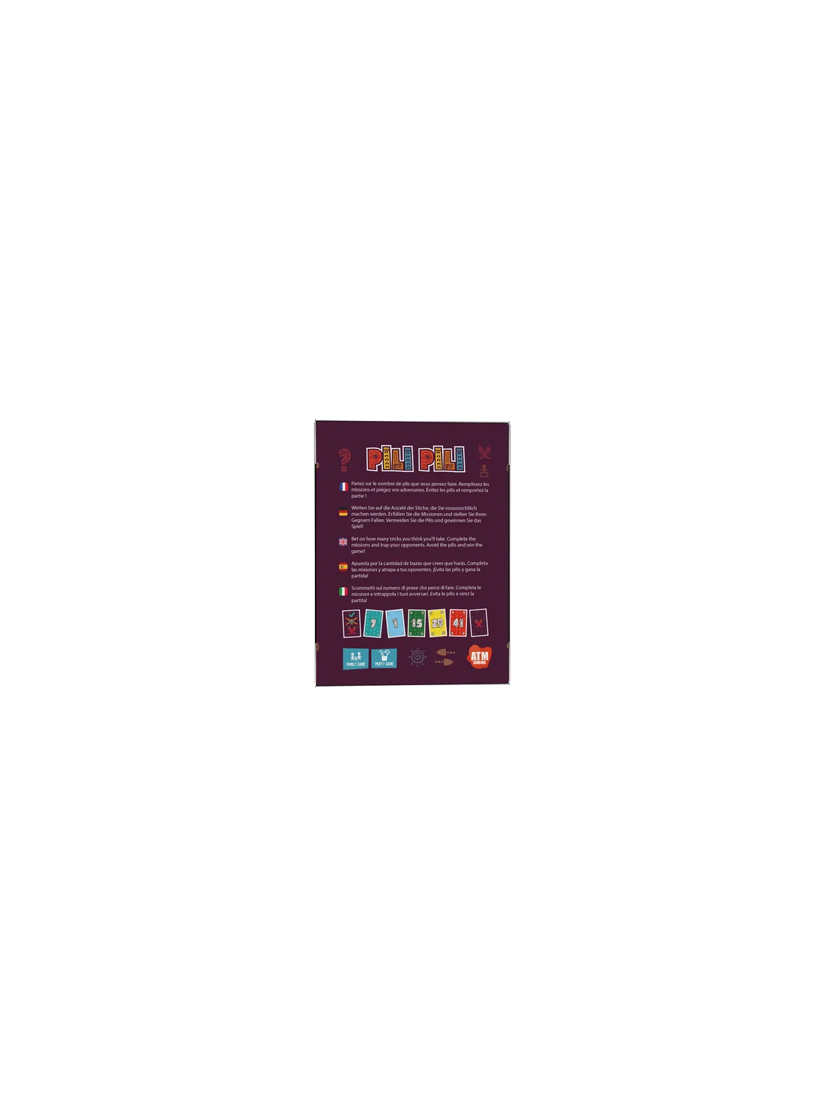 Pili-Pili de La Caja en Juegos de Tablero | La Cueva Roja