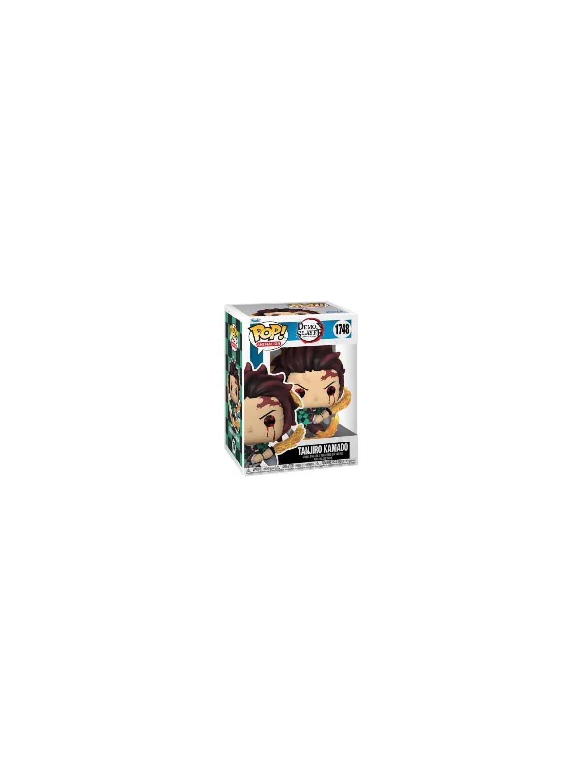 Funko POP! Demon Slayer: Tanjiro Kamado (1748) de Funko en Funko Pop | La Cueva Roja