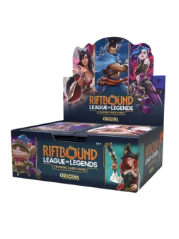 Riftbound: League of Legends TCG Origins Booster (24) de UVS Studio en Riftbound | La Cueva Roja