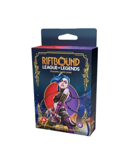 Riftbound: League of Legends TCG Origins Jinx Champ. Deck de UVS Studio en Riftbound | La Cueva Roja