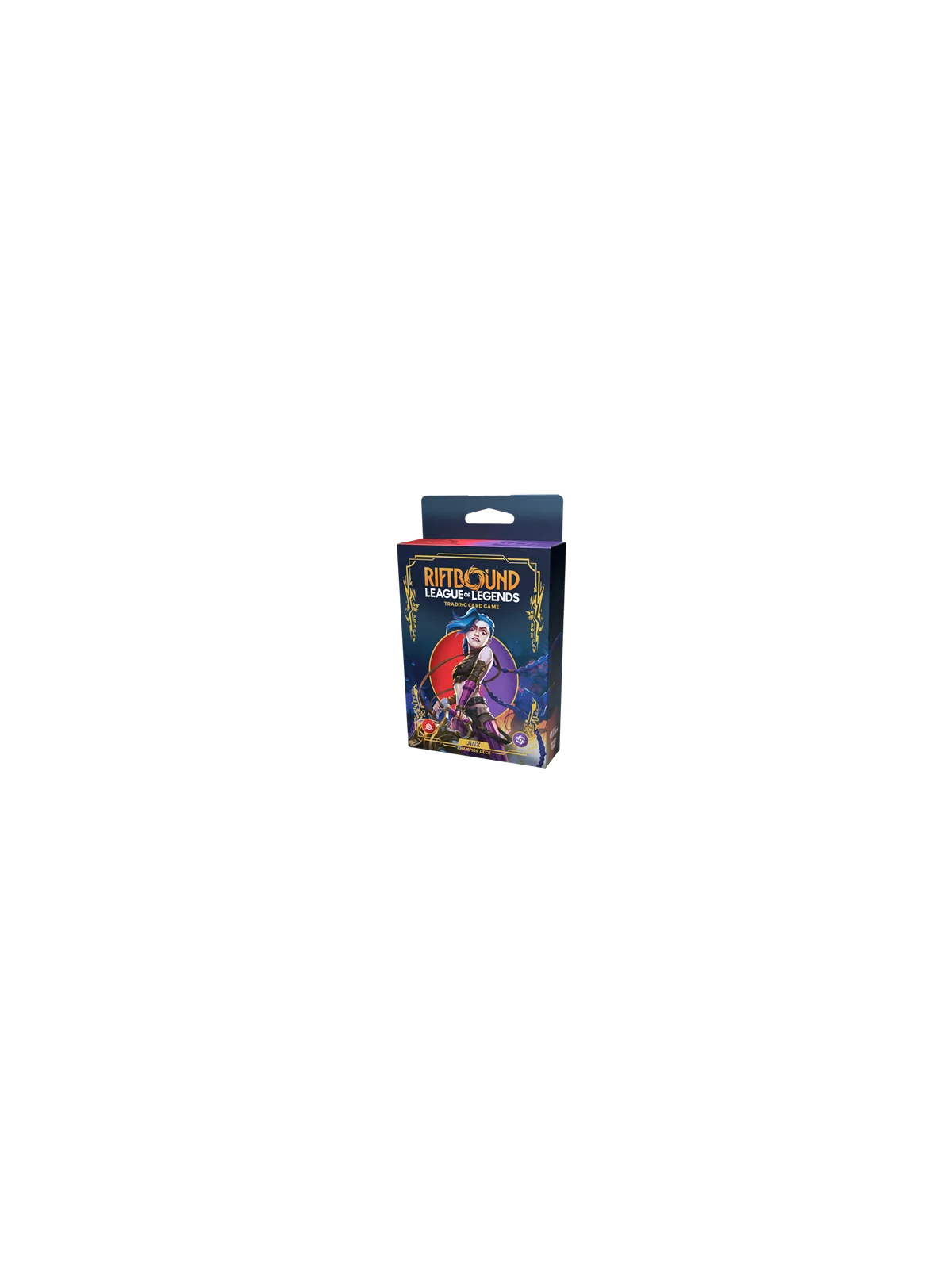 Riftbound: League of Legends TCG Origins Jinx Champ. Deck de UVS Studio en Riftbound | La Cueva Roja