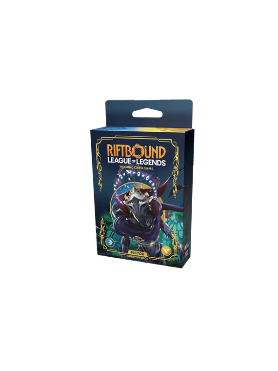 Riftbound: League of Legends TCG Origins Viktor Champ. Deck de UVS Studio en Riftbound | La Cueva Roja