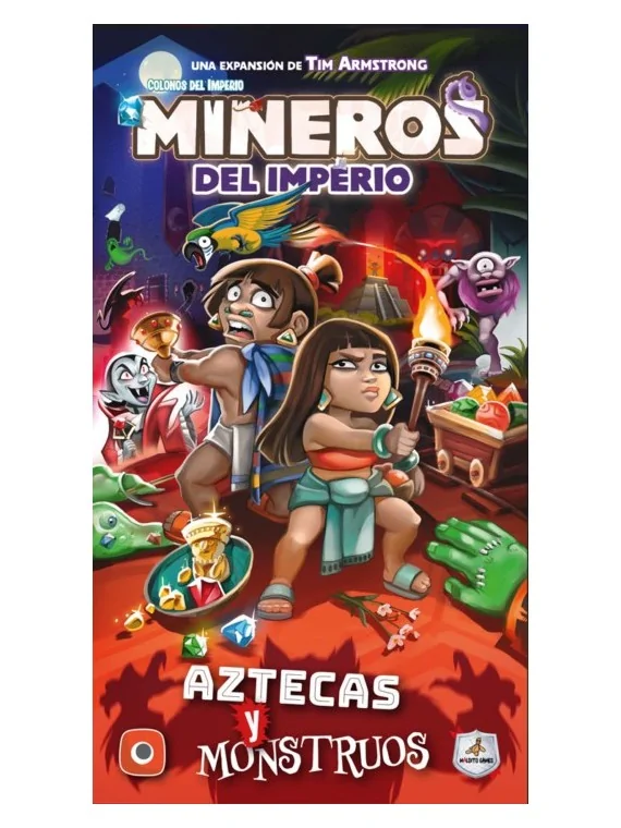 Mineros del Imperio: Aztecas y Monstruos de Maldito Games en Juegos de Tablero | La Cueva Roja