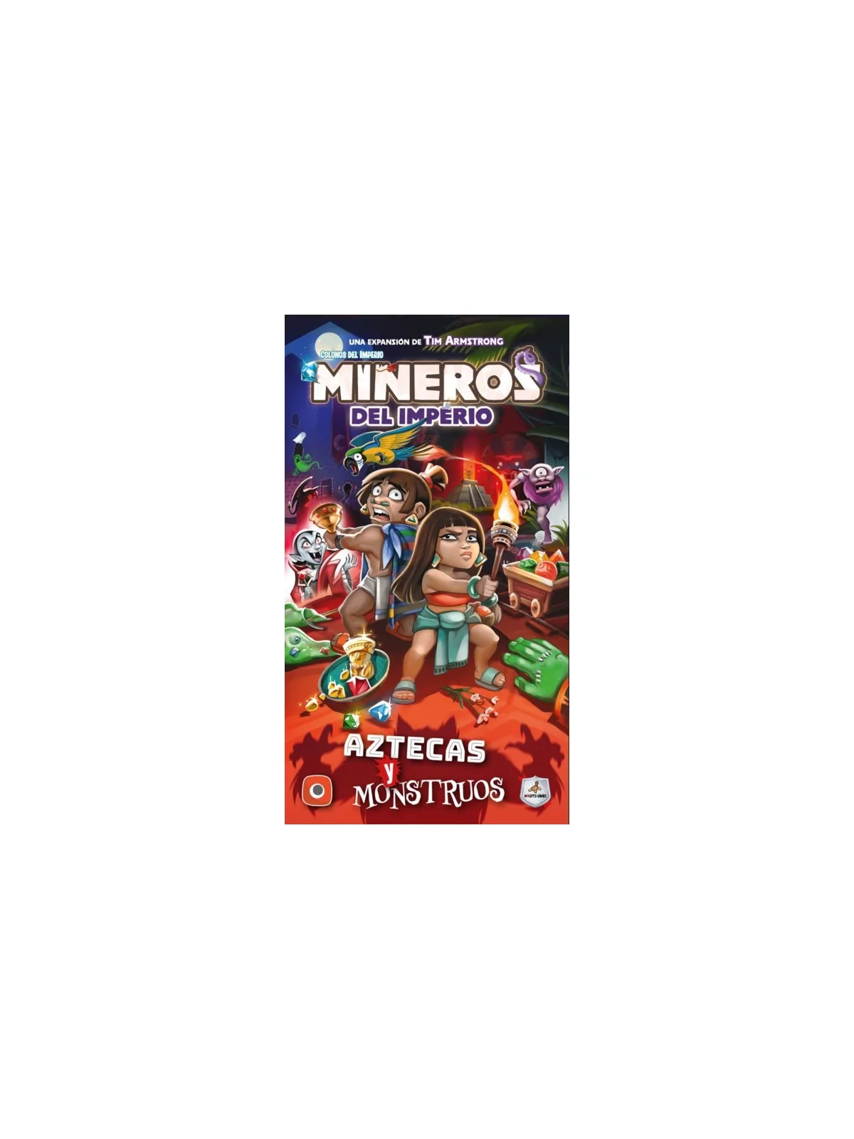 Mineros del Imperio: Aztecas y Monstruos de Maldito Games en Juegos de Tablero | La Cueva Roja