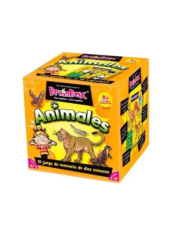 Brainbox Animales de Asmodee en Juegos de Cartas | La Cueva Roja