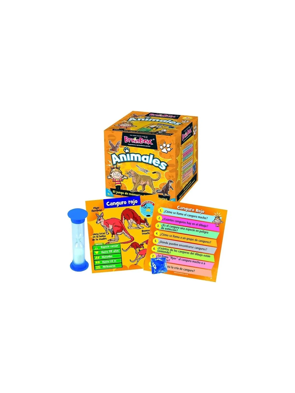 Brainbox Animales de Asmodee en Juegos de Cartas | La Cueva Roja