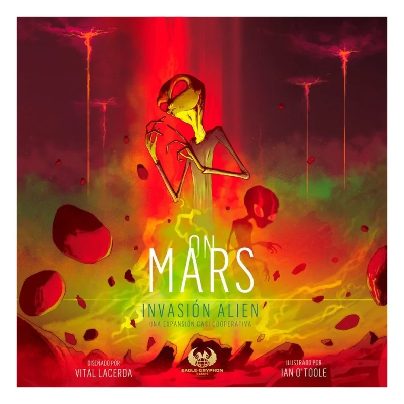 On Mars: Invasión Alien de Maldito Games en Juegos de Tablero | La Cueva Roja