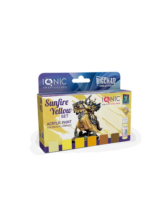 IONIC Set Amarillo Fuego Solar IONIC-0504 de Ionic en Ionic | La Cueva Roja