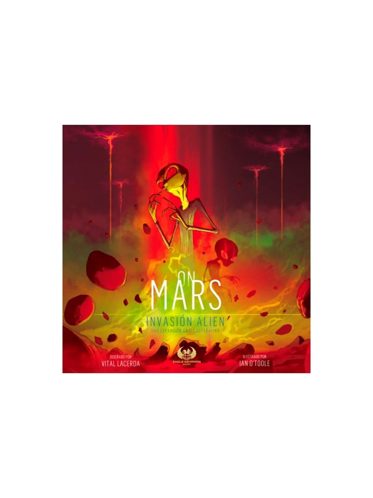 On Mars: Alien Tokens de Maldito Games en Otros | La Cueva Roja