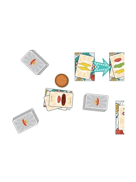 Burger Slam de Mercury Games en Juegos de Cartas | La Cueva Roja