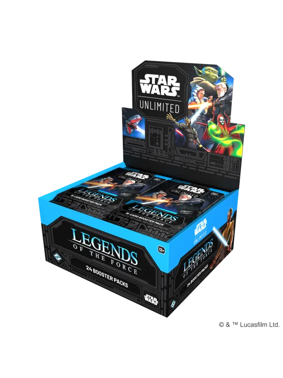 Star Wars Unlimited: Legends of the Force Booster (Inglés) de Fantasy Flight Games en Star Wars: Unlimited | La Cueva Roja