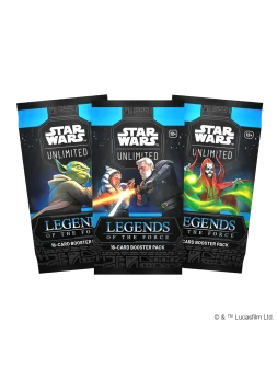 Star Wars Unlimited: Legends of the Force Booster (Inglés) de Fantasy Flight Games en Star Wars: Unlimited | La Cueva Roja