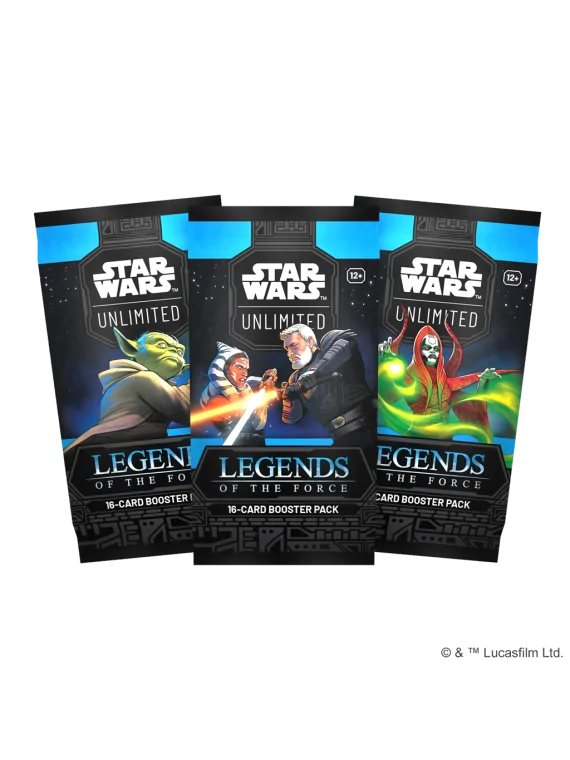 Star Wars Unlimited: Legends of the Force Booster (Inglés) de Fantasy Flight Games en Star Wars: Unlimited | La Cueva Roja