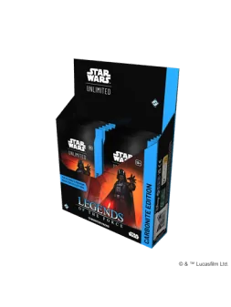 Star Wars Unlimited: Legends of the Force Carbonite Boosters (12) (Inglés) de Fantasy Flight Games en Star Wars: Unlimited | La 