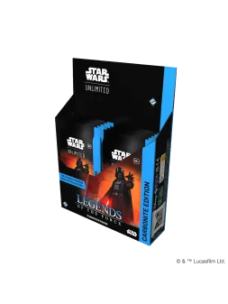 Star Wars Unlimited: Legends of the Force Carbonite Boosters (12) (Inglés) de Fantasy Flight Games en Star Wars: Unlimited | La 