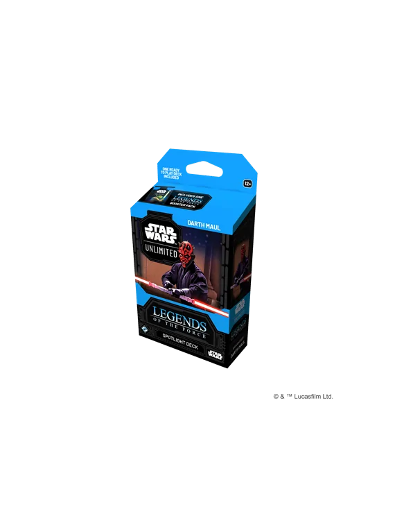 Star Wars Unlimited: Legends of the Force Spotlight Decks (6) (Inglés) de Fantasy Flight Games en Star Wars: Unlimited | La Cuev