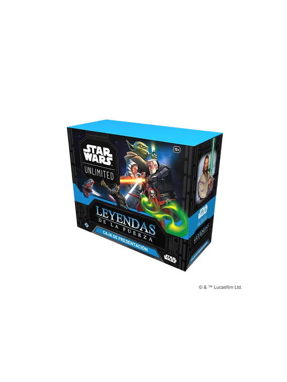 Star Wars Unlimited: Leyendas de la Fuerza Caja de Presentación de Fantasy Flight Games en Star Wars: Unlimited | La Cueva Roja