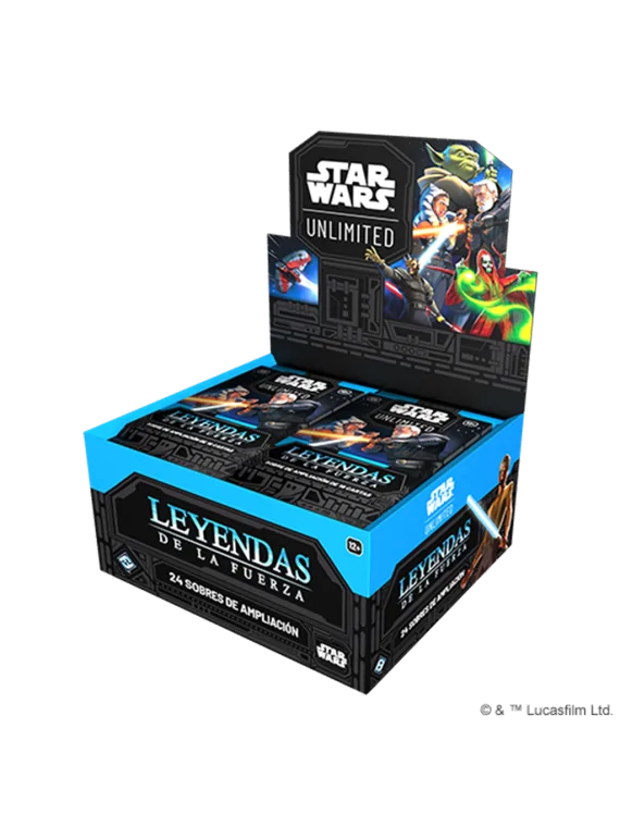 Star Wars Unlimited: Leyendas de la Fuerza Sobre de Fantasy Flight Games en Star Wars: Unlimited | La Cueva Roja