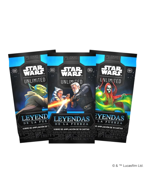 Star Wars Unlimited: Leyendas de la Fuerza Sobre de Fantasy Flight Games en Star Wars: Unlimited | La Cueva Roja